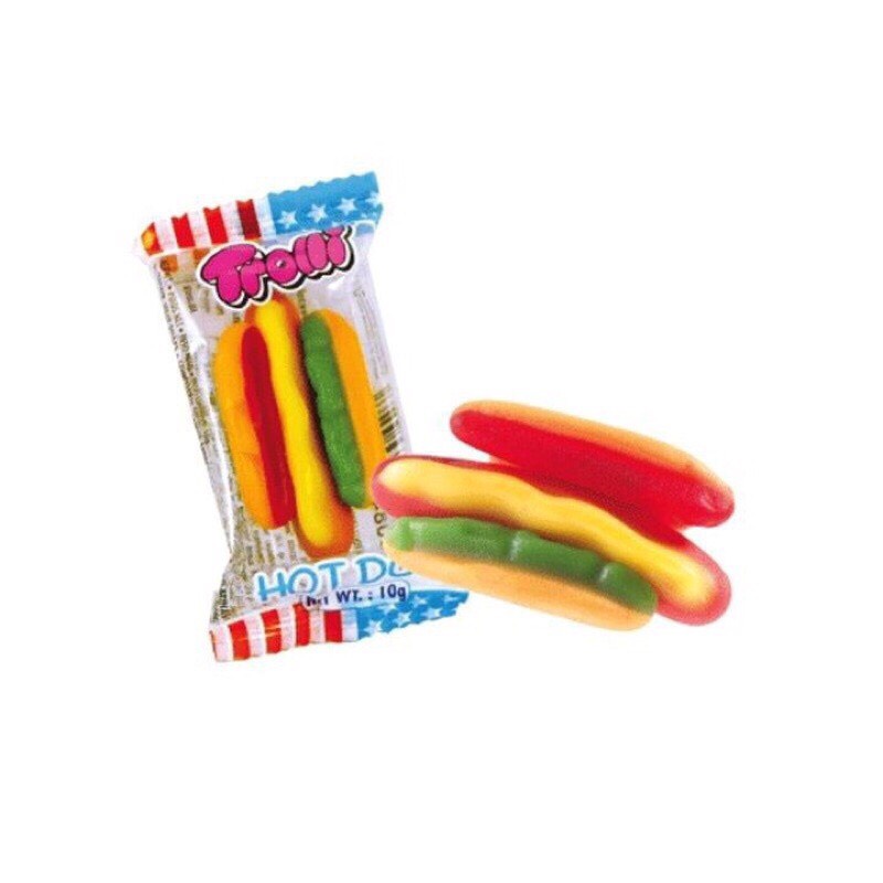 Kẹo Dẻo Trolli Hot Dog Thơm Ngon