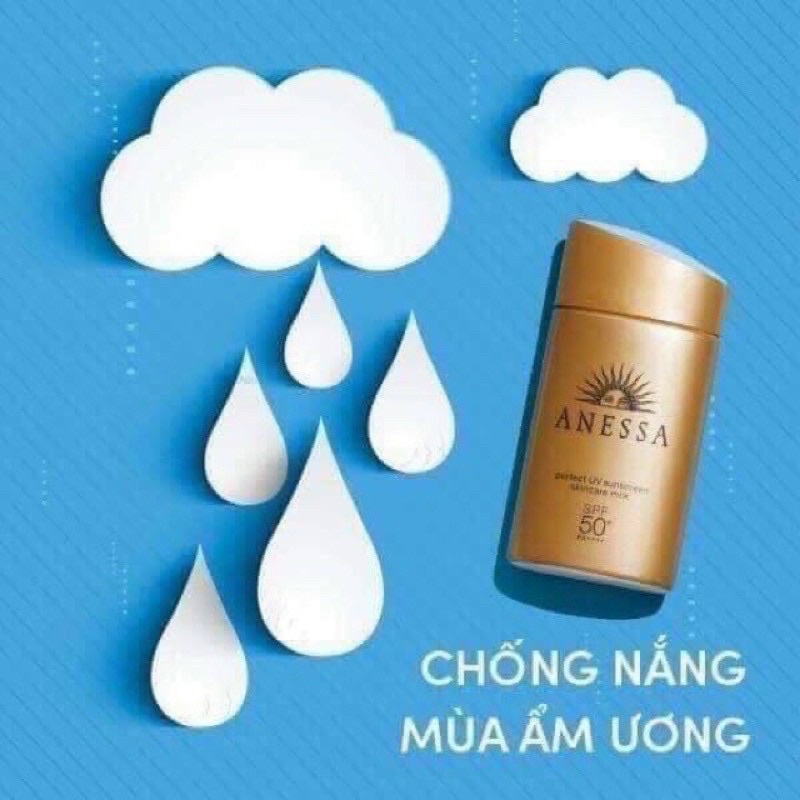 Kem chống nắng ANESSA Vàng SPF50 và PA+++