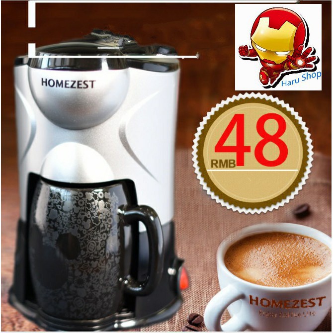 Máy pha cà phê Homezest A01 dung tích 5 ly cho 5 người - HanruiOffical