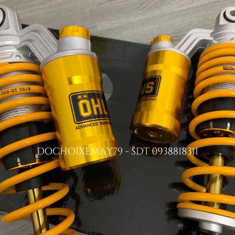 Phuộc sau Ohlins bình dầu gắn AB - Air Blade