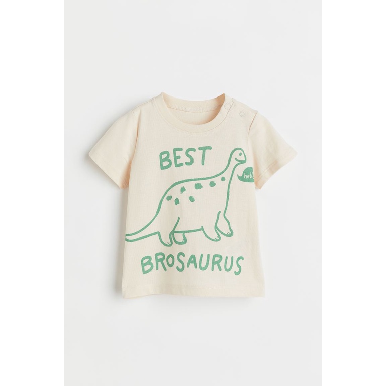 Áo phông cottton cộc tay bé trai