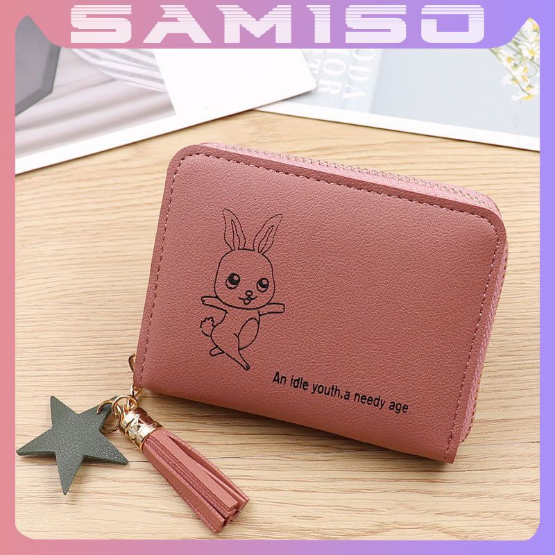 Ví nữ ngắn đẹp cầm tay mini nhỏ gọn bỏ túi nhiều ngăn dễ thương NG37 | BigBuy360 - bigbuy360.vn