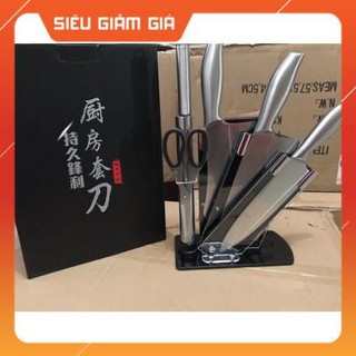 Bộ dao inox 6 món cao cấp xuất nhật