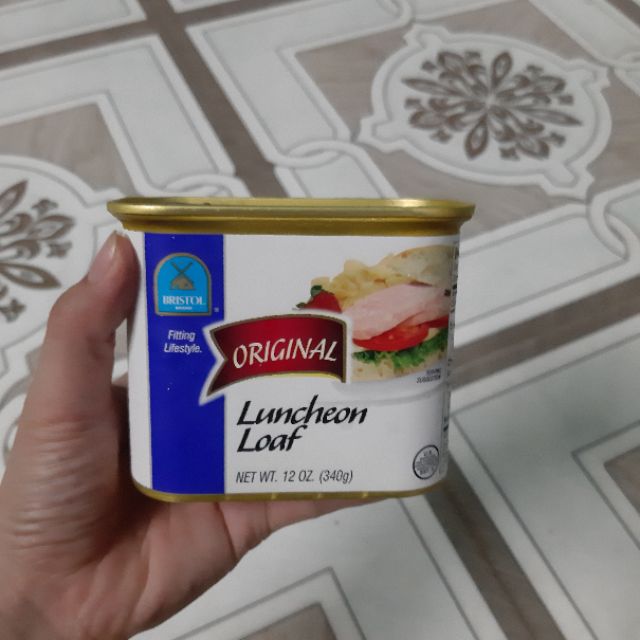 Thịt Heo hộp nguyên vị Lunchoen Loaf 340gram