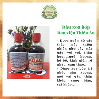 Dầu xoa bóp Đan viện Thiên An 3 chai