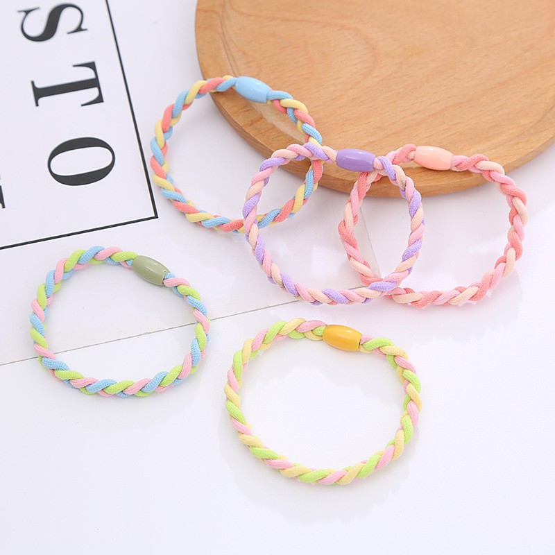 KMHO cột thun ins fashion Dây buộc tóc cao su co giãn thời trang Hàn Quốc chất lượng cao cột tóc phụ kiện tóc trang sức hàn quốc