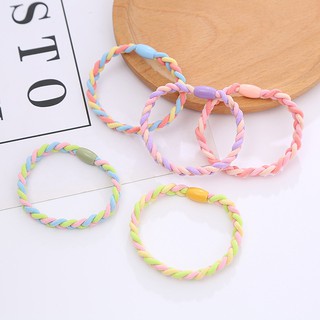 KMHO cột thun ins fashion Dây buộc tóc cao su co giãn thời trang Hàn Quốc chất lượng cao cột tóc phụ kiện tóc trang sức hàn quốc