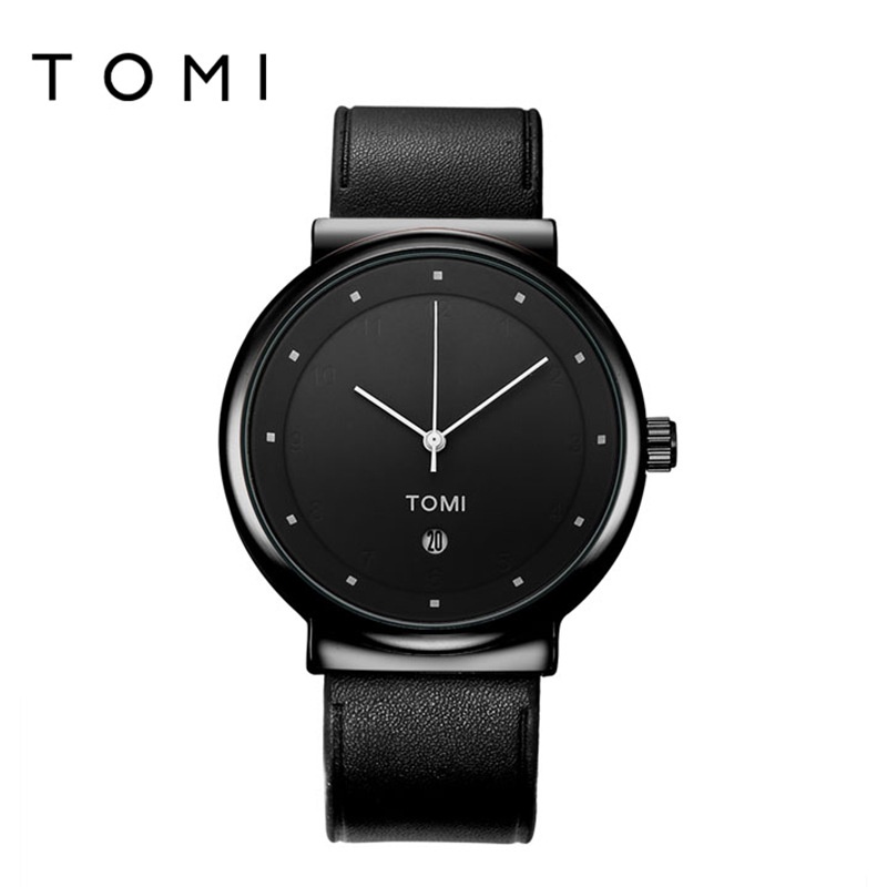 Đồng Hồ Đeo Tay Tomi Temi Thiết Kế Đơn Giản Cá Tính Cho Nam Và Nữ
