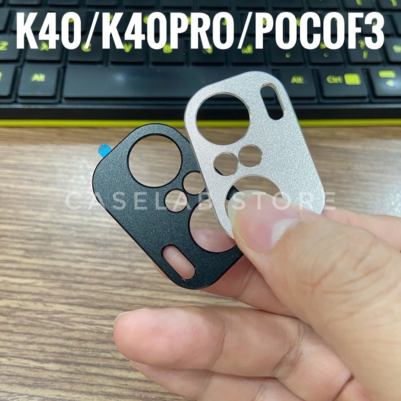 Ốp kim loại bảo vệ camera cho Redmi K40/ K40pro/ Poco F3