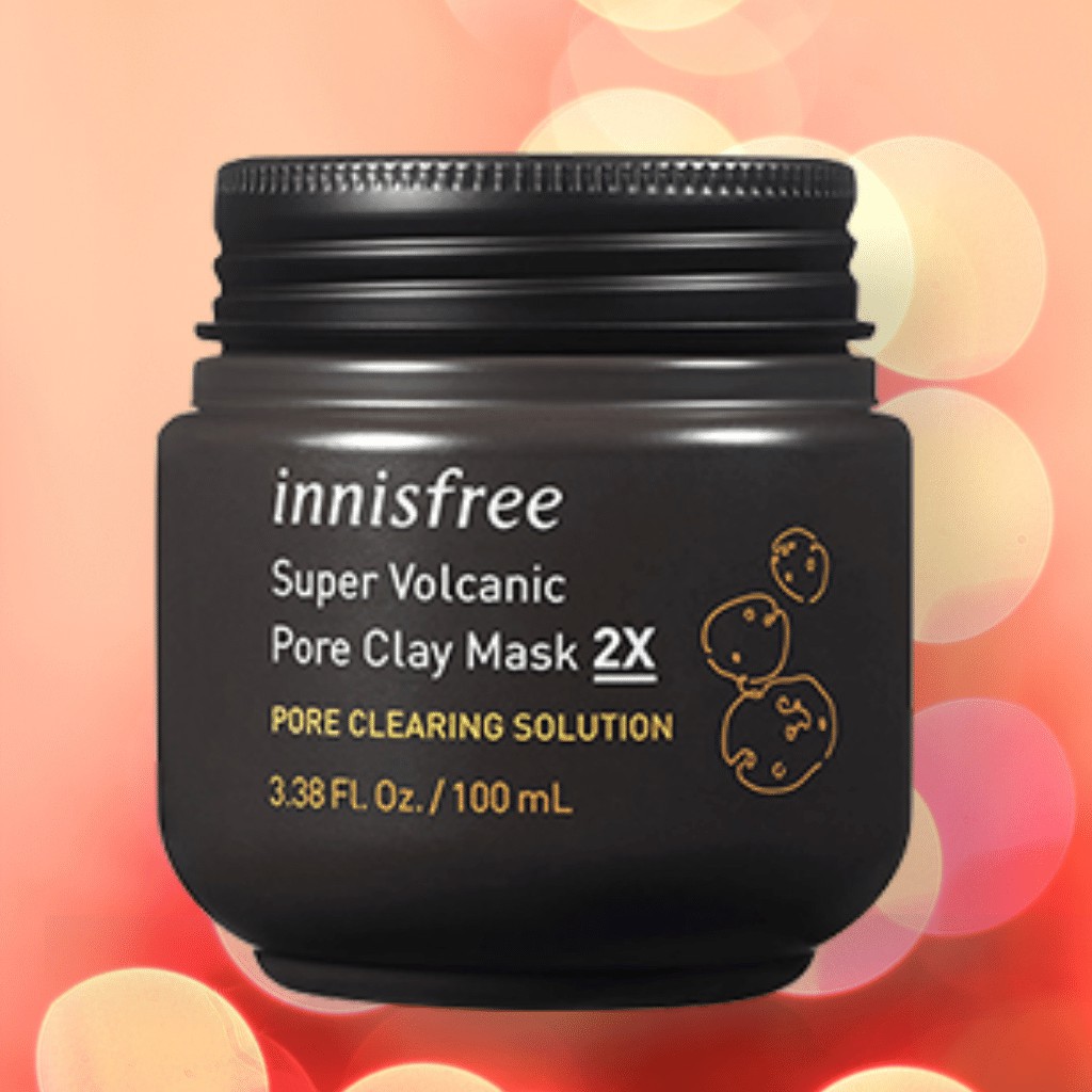 [Cam Kết Chuẩn Auth] Mặt Nạ Đất Sét Innisfree Super Volcanic Pore Clay Mask 2X 100ml