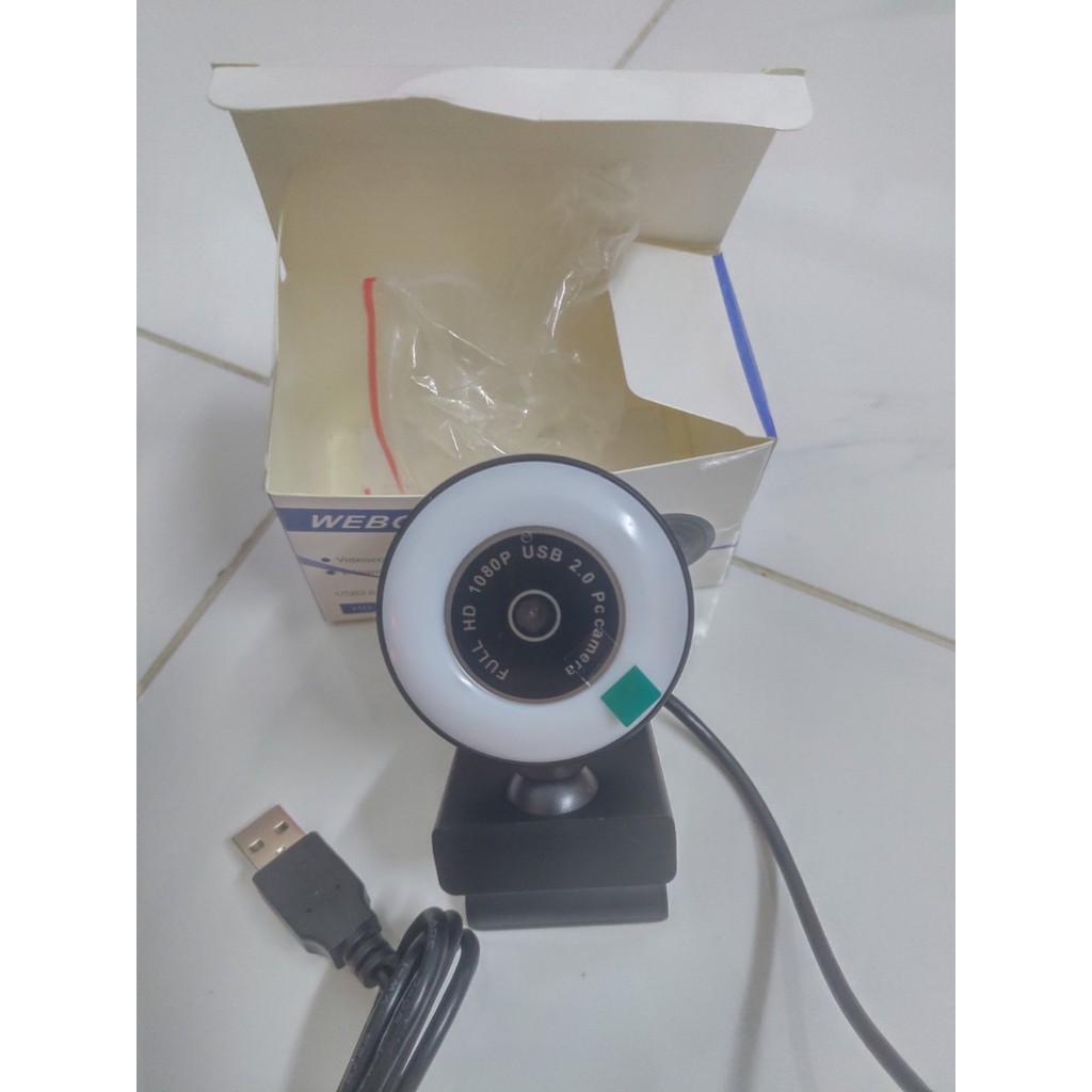 Webcam-1080p-Tích hợp mic-led - 30 NGÀY ĐỎI TRẢ MIỄN PHÍ