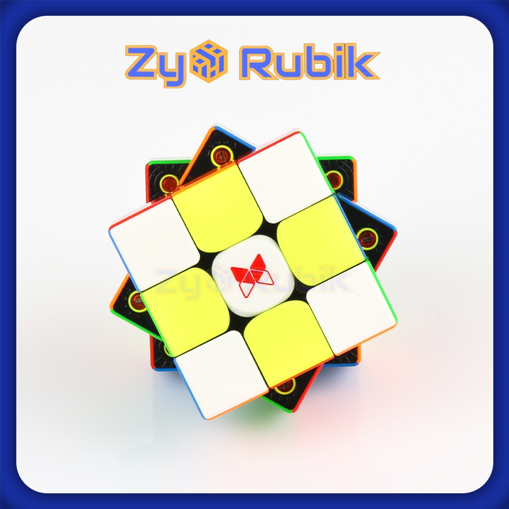 Rubik 3x3 XMan Tornado V2 M 2021/ Tornado V2M Stickerless Phiên Bản Thứ 2 ( Có Nam Châm ) - Zyo Rubik