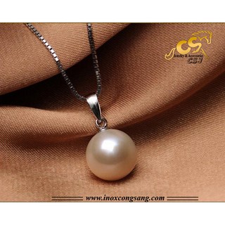 Dây chuyền inox ngọc trai cao cấp