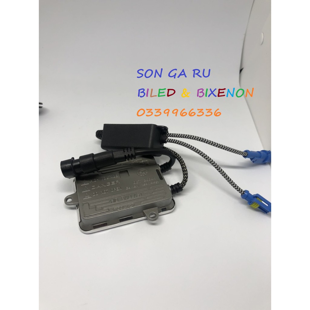 Bộ 1 bóng chân H11 tăng sáng 6500K + 1 balast 55w cho đèn gầm , bi gầm , Nouvo 5 6