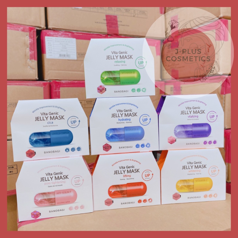 Hộp 10 Miếng Mặt Nạ Banobagi Vita Genic Jelly Mask 30ml