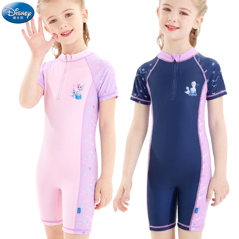 ♛Bộ Đồ Bơi Liền Thân Kiểu Công Chúa Disney Đáng Yêu Cho Bé Gái