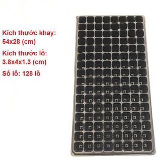 {GIÁ TẬN GỐC } 10 khay ươm hạt 128 lỗ, hàng loại 1 chất lượng cao [HOT]