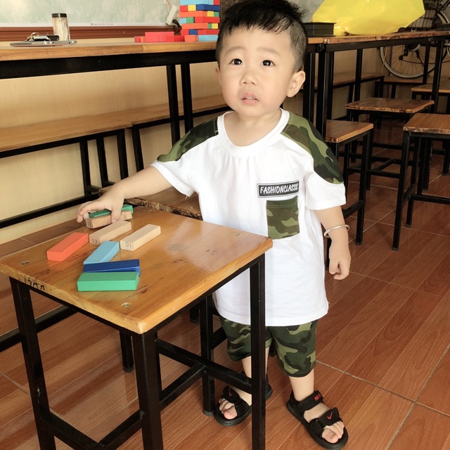 Thanh lý set rằn ri cho bé ( ảnh thật )