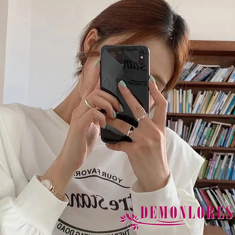 Set nhẫn đeo khớp ngón tay phong cách vintage thời trang cho nữ