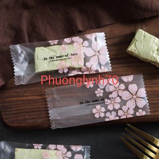 Túi kẹo nougat hàn miệng Hoa Đào nhỏ(200 cái)