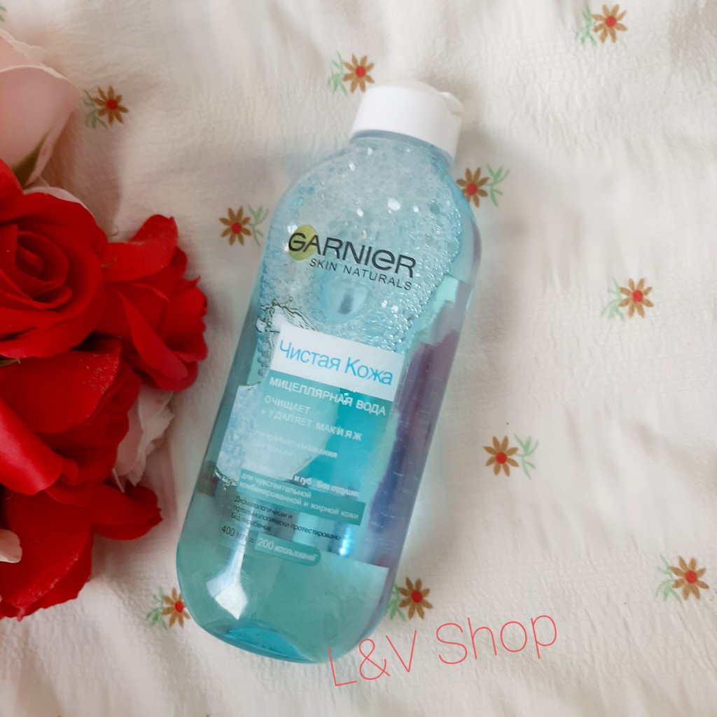 [L&amp;V] Nước tẩy trang Garnier Micellar cleansing water NGA