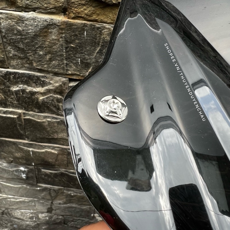 Mão Chắn Gió Ex155 Exciter 155 Đen Bóng Khói