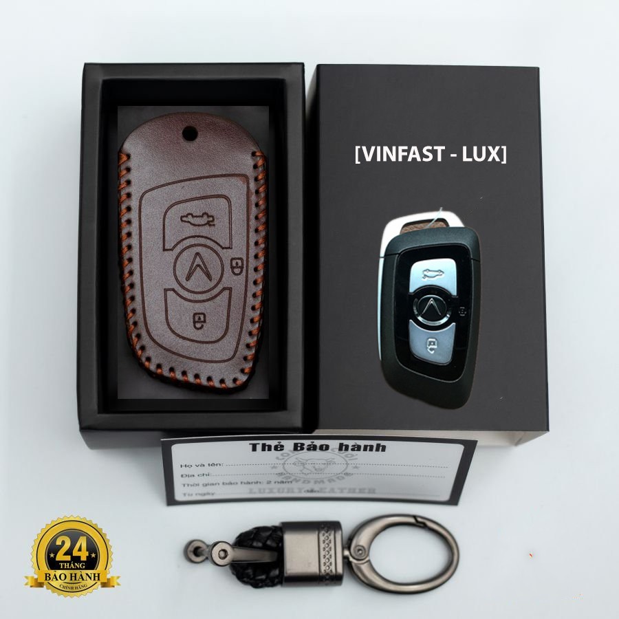 Bao Da Chìa Khóa Vinfast Lux[Bảo hành 2 năm]🐂Da bò 100% | BigBuy360 - bigbuy360.vn