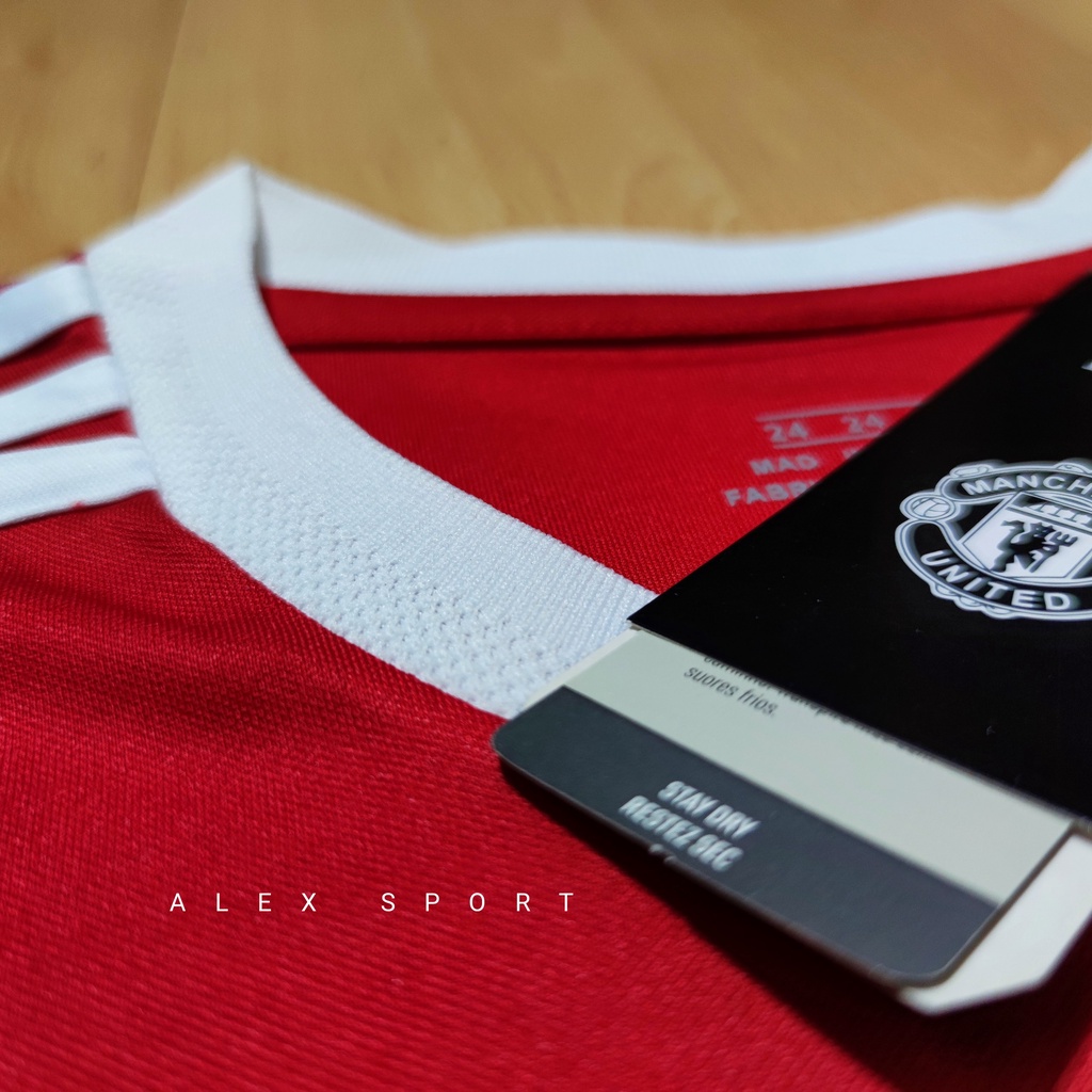 Bộ quần áo bóng đá Trẻ em CLB MU Màu đỏ - Alex Sport