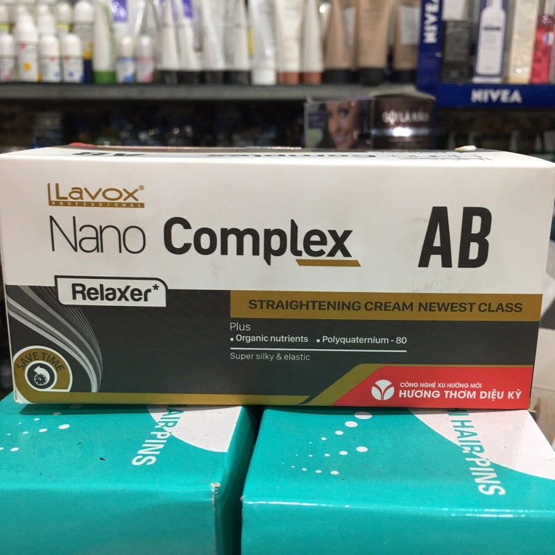 Duỗi tóc Lavox Nano Complex 150+150ml