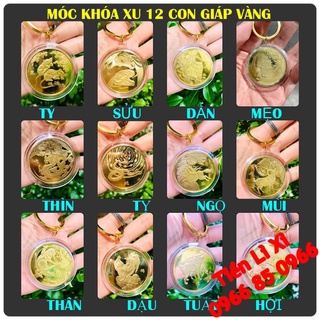 MÓC ĐEO CHÌA KHÓA HÌNH 12 CON GIÁP