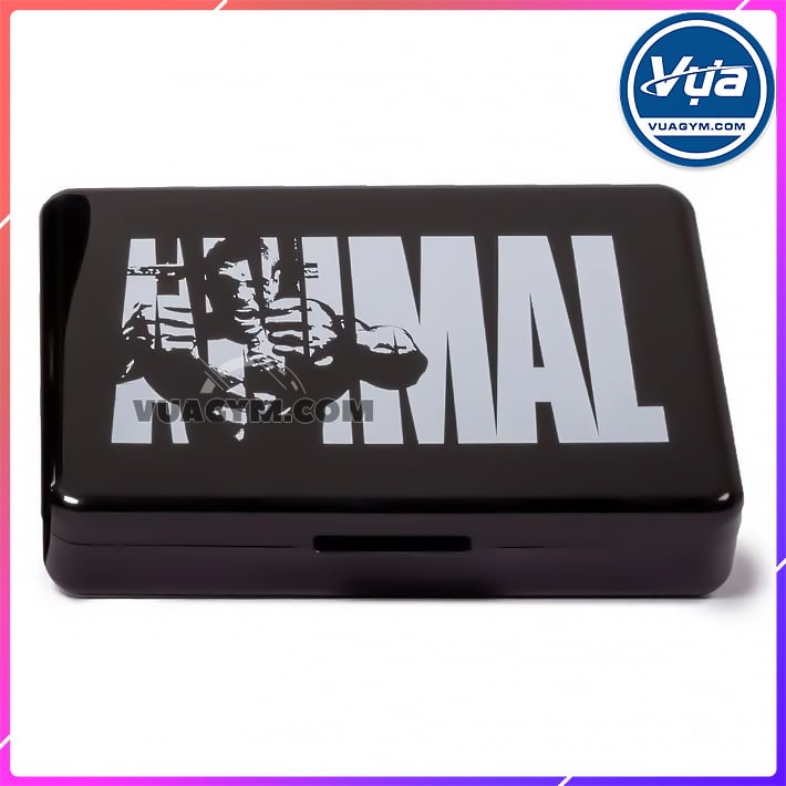 Hộp Đựng Thuốc Animal &quot;Energy&quot; Iconic Black Pill Case Chính Hãng