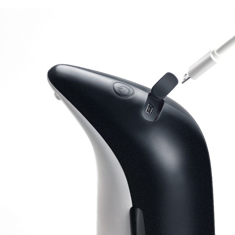 Máy Rửa Tay Tự Động Cảm Ứng Hình Chim Cánh Cụt Cho Bé