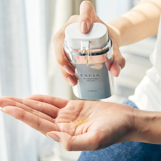 Mẫu mới Tinh chất kép chống lão hoá EXCIA Double Serum Key