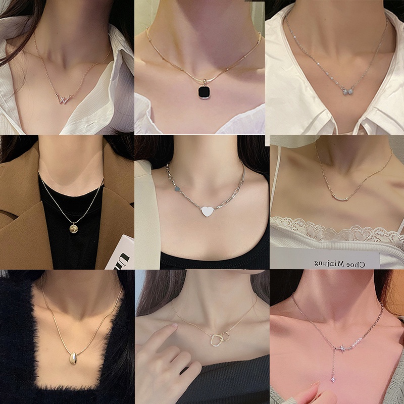 Vòng Cổ Nhiều Kiểu Lựa Chọn Thời Trang Cho Nữ