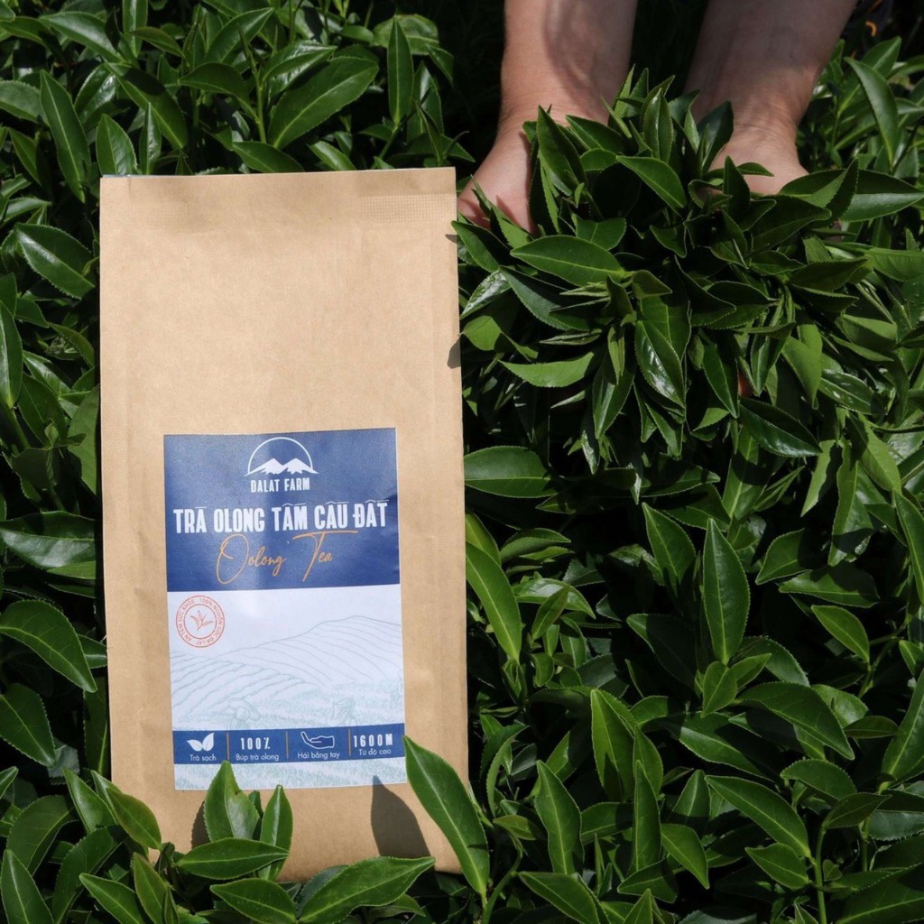 Trà Oolong Tấm Cầu Đất Dalat Farm 500gr