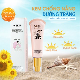 KEM CHỐNG NẮNG WSKIN TONE UP SUN CREAM SPF50+/PA+++