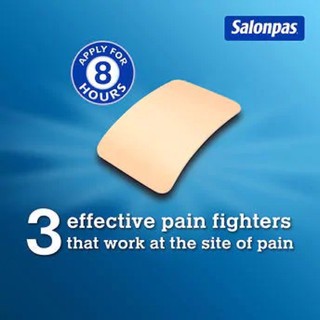 Hàng mỹ - cao dán salonpas pain relieving patch 140 miếng - ảnh sản phẩm 4