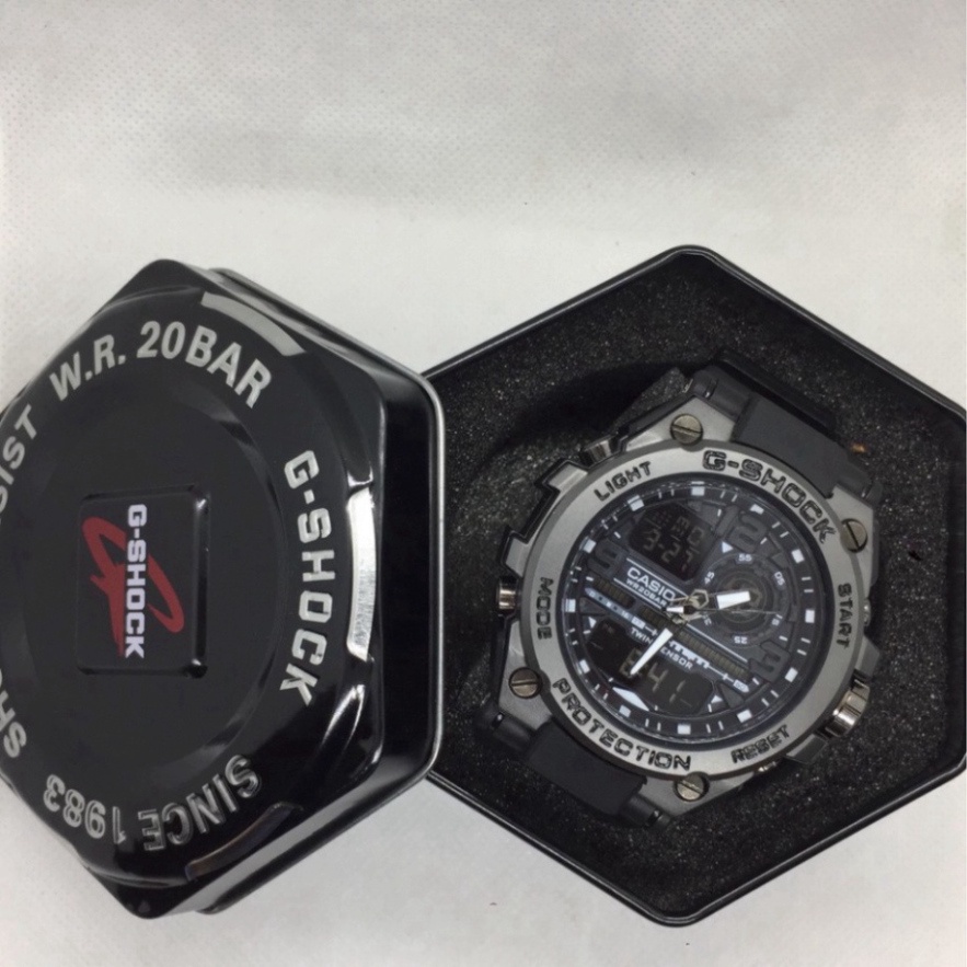 Đồng hồ nam Casio G-shock GTS 8600 Original –Chống nước 20Bar Viền Thép không gỉ, Nam tính, 45mm