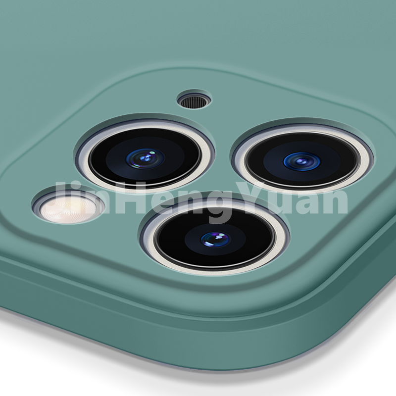Ốp lưng dẻo màu kẹo viền cạnh vuông cho IPhone 7 8 SE Plus X XS XSMAX XR 11 11Pro 11 Promax #bin.case#