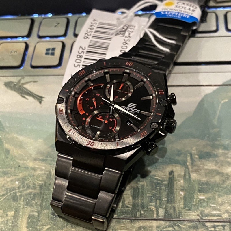 Đồng hồ nam Casio Edifice EFS-S560DC sale giá tốt tramthoigian - Kích thước vỏ : 50,2×45,4×9,9mm