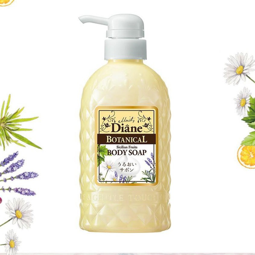 Sữa tắm dưỡng ẩm mềm da Diane Oil in Body Soap Nhật Bản 500ml