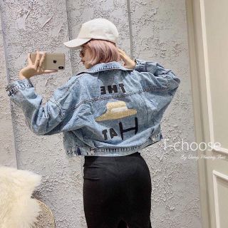 Áo khoác jean nữ rách mẫu mới nhất 2019 hot