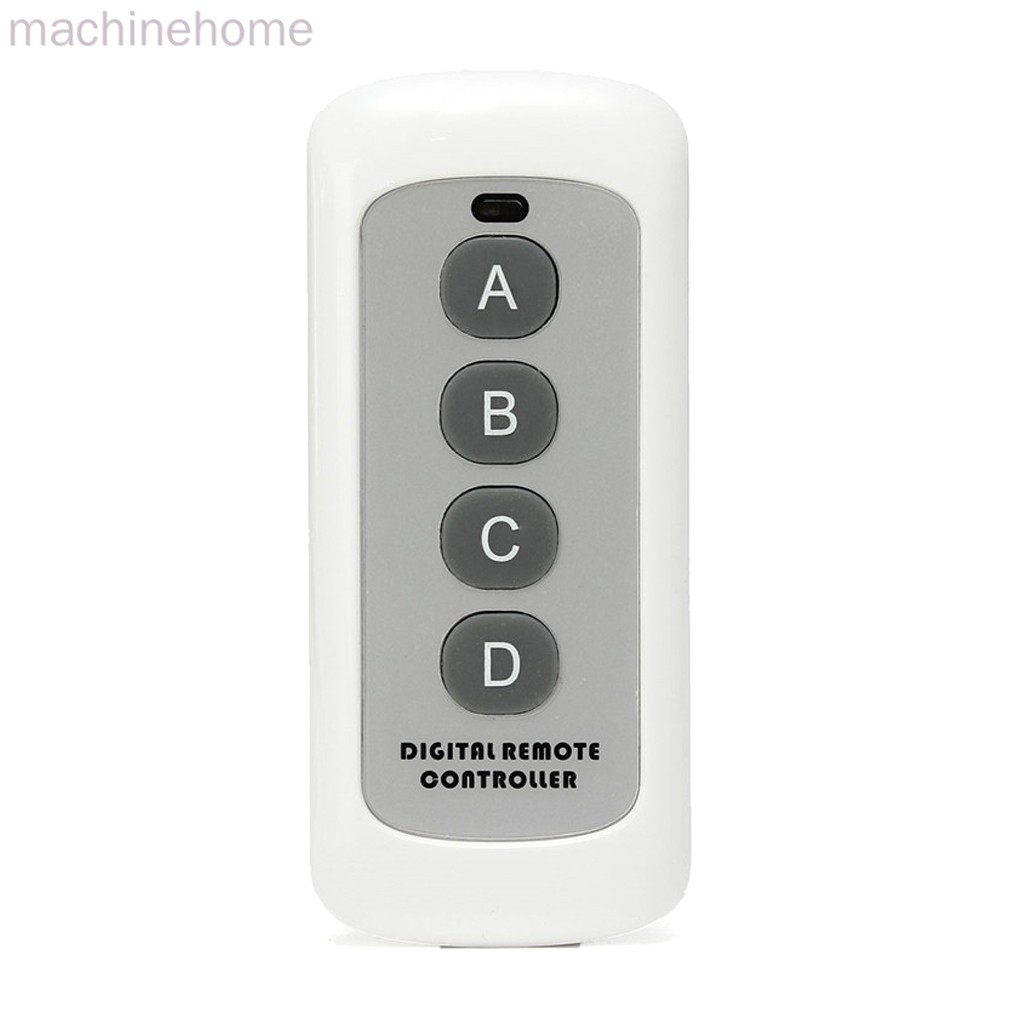 Remote điều khiển EV1527 433MHz 4 nút bấm cho hệ thống ga-ra nhà thông minh
