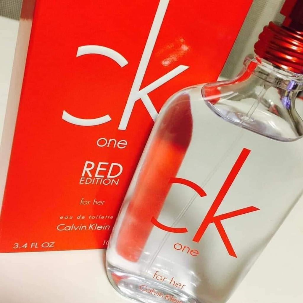 Nước hoa CK One RED EDITION for her EDT Test (5ml/10ml/20ml)