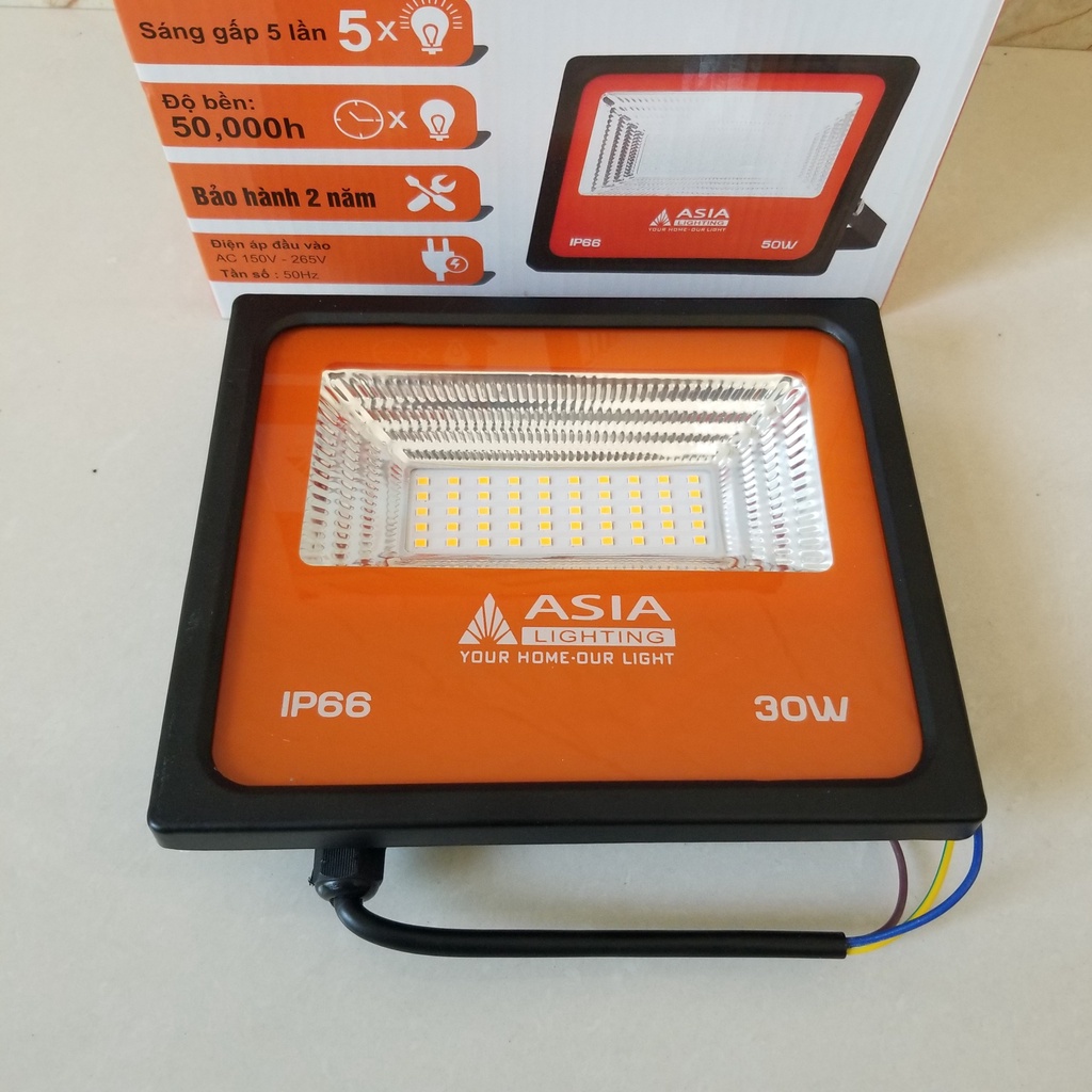 Đèn pha led ASIA Lighting chip SMD IP66 10w,20w,30w,50w