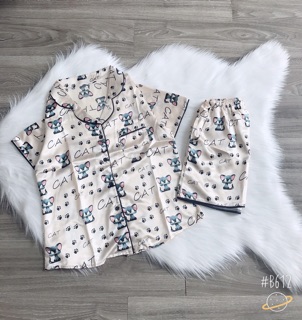 Pizama bộ ngủ lụa cao cấp