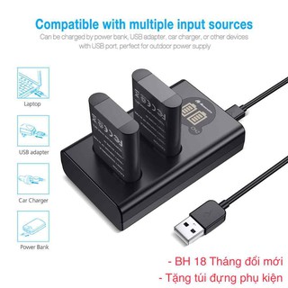 [BH 18 Tháng] 2Pin/1sạc EN-EL23 cho máy ảnh NIKON Coolpix P600/ P610/ P900/ S810c-[Connecticut.vnshopee]