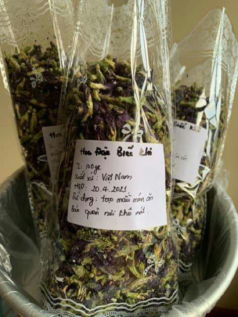 20g hoa đậu biếc phơi khô