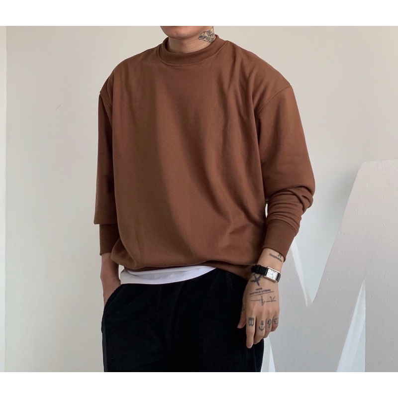 SWEATER TRƠN NỈ CHÂN CUA CAO CẤP