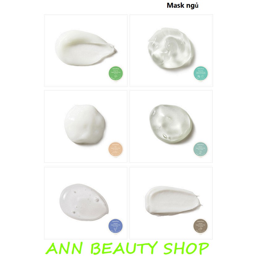 Mặt Nạ Innisfree Capsule Recipe Pack 10ml